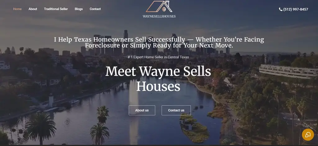Wayne Sells Houses homepage
