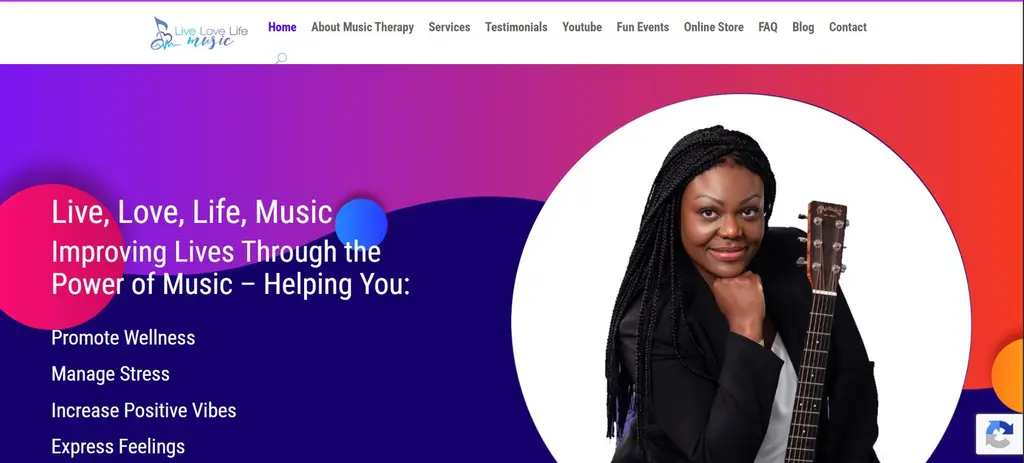 Live Love Life Music homepage